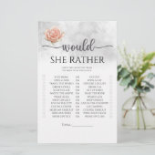 赤面バラ彼女はむしろブライダルシャワーゲーム (スタンド正面)