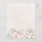 赤面バラ結婚の詳細情報シート (裏面)