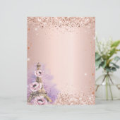 赤面バラ金ゴールドフランスのパリレシピクックブックページ (スタンド正面)