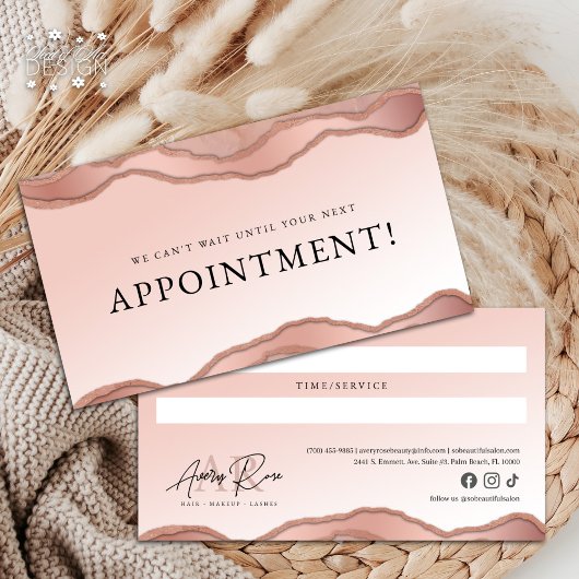 赤面バラ金ゴールドマーブルゲート美しいアポイントメント 名刺