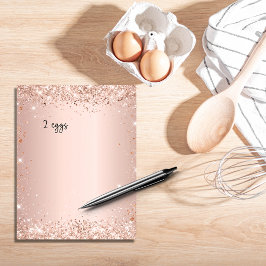 赤面バラ金ゴールドレシピクックブックページの挿入