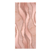 赤面バラ金ゴールド集計美しいサロン価格表 ラックカード (裏面)