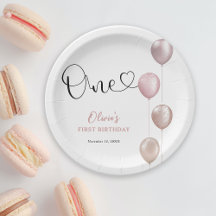 赤面バルーンガールファースト誕生日