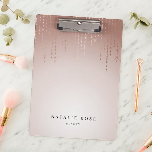 赤面パーソナライズされた雨 クリップボード