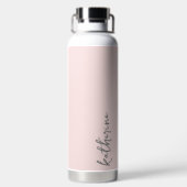 赤面ピシンプルンクの名前 ウォーターボトル (背面)