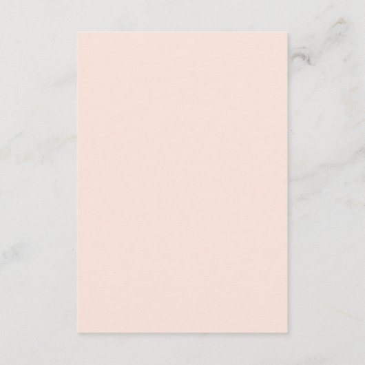 赤面ピミニマルンク結婚の詳細エンクロージャカード エンクロージャーカード (裏面)