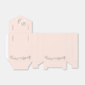 赤面ピンクとグレー結婚ズ フェイバーボックス (折り畳みなし)