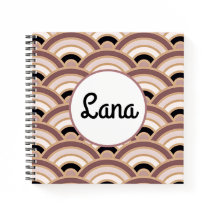 赤面ピンクとダスクパープルのアールデコカスタマイズ