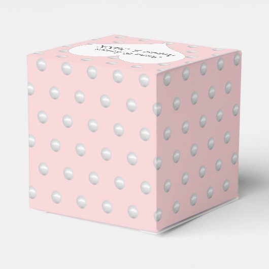 赤面ピンクと真珠 フェイバーボックス (裏面サイド)