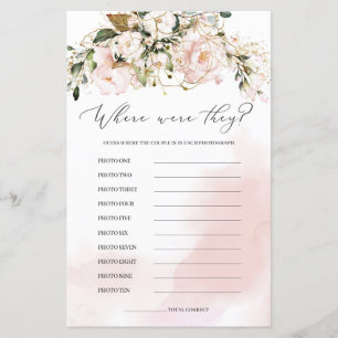 赤面ピンクのフローラどこ彼らはボホブライドをゲーム