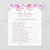 赤面ピンクのフローラは花嫁のゲームを知っ最高のている (正面)