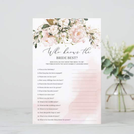 赤面ピンクのフローラは花嫁のゲームを知っ最高のている (スタンド正面)