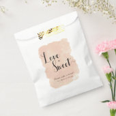 赤面ピンクの水の色の愛は甘い結婚のキャンディ フェイバーバッグ (封をした状態)