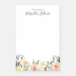 赤面ピンクの水色 ポストイット