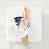 赤面ピンクの海軍金ゴールドフローラ最初の聖餐会 フェイバータグ (インサイチュ)