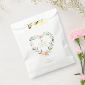 赤面ピンクの花彼は復活金ゴールド復活祭 フェイバーバッグ (封をした状態)