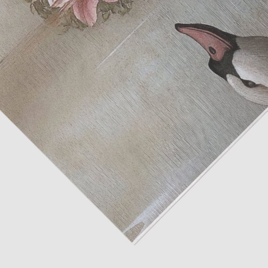 赤面ピンクの花絵を描の切り離し 薄葉紙 (詳細)