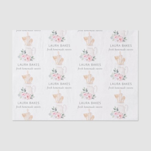 赤面ピンクウィスクヘラスプーンベーキング用具 薄葉紙 (正面)