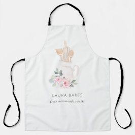 赤面ピンクウィスクヘラフローラベーキング用具 エプロン