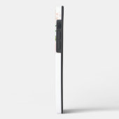 赤面ピンクウォーターの色フローラと名前 Case-Mate iPhoneケース (裏面 / 左)