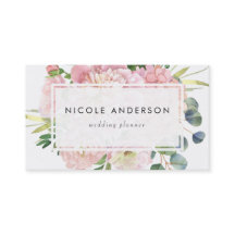 赤面ピンクウォーターカラーバラとアジサイ