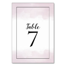 赤面ピンクウォーターカラーブラックスクリプト結婚ズ