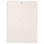 赤面ピンクウォーターカラー金ゴールドサークルフローラリース クリップボード (裏面)