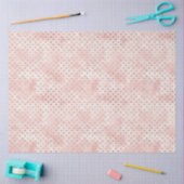 赤面ピンクウォーターカラー金ゴールドハート 薄葉紙 (クラフト)