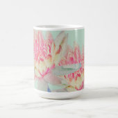赤面ピンクウォーターリリマグ コーヒーマグカップ (中央)