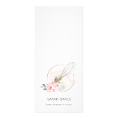 赤面ピンクウッドウィスクフローラベーカリーサービス価格 ラックカード (裏面)