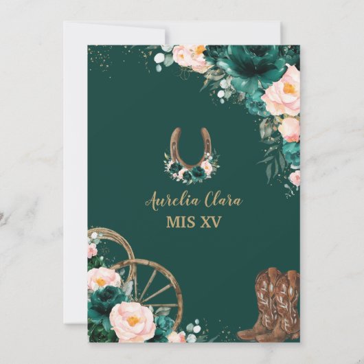 赤面ピンクエメラルドグリーンワイルドウエストキンセアニラ セーブザデート (裏面)