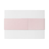 赤面ピンクエレガンス結婚ズベリーバンド 招待状ベリーバンド (裏面例)