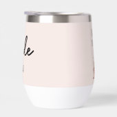 赤面ピンクエレガント旅行ブライダルバチェロレッテ (右面)