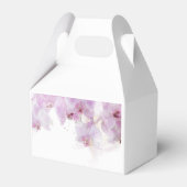 赤面ピンクオーキッド水結婚色の花感謝してい フェイバーボックス (裏面サイド)