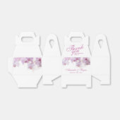 赤面ピンクオーキッド水結婚色の花感謝してい フェイバーボックス (折り畳みなし)