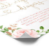 赤面ピンクカボチャ深夜おむつゲームポスター ポスター (角)