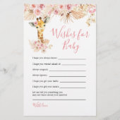 赤面ピンクキリン赤ちゃんシャワーの願いベビー (正面)