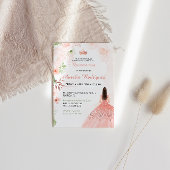 赤面ピンクキンセアニェラ招待状 招待状