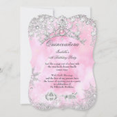 赤面ピンクキンセアニェラ15thウィンターワンダーランド 招待状 (正面)