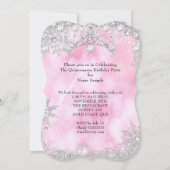 赤面ピンクキンセアニェラ15thウィンターワンダーランド 招待状 (裏面)