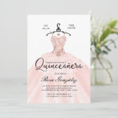 赤面ピンクキンセアニラロヤガウンホワイト 招待状 (スタンド正面)