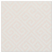 赤面ピンクギリシャ鍵パターン ファブリック (クローズアップ)