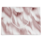 赤面ピンクグラム誕生日 ラージペーパーバッグ (正面)