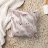 赤面ピンクグラム クッション (ブランケット)