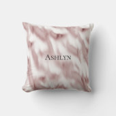 赤面ピンクグラム クッション (正面)