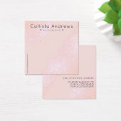 赤面ピンクグリッタージオハートイヤリングディスプレイ (デスク)