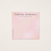 赤面ピンクグリッタージオハートイヤリングディスプレイ (正面)