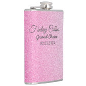 赤面ピンクグリッター  フラスク (右)