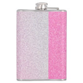 赤面ピンクグリッター  フラスク (裏面)