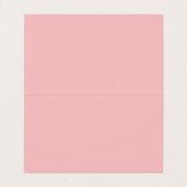 赤面ピンクグレーヘアサロンスパガーリーモダントレンディー 名刺 (内部フラット)